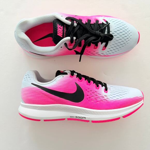 Nike Air Zoom Pegasus 34 Hyper Pink Size 9 NEW Run Gym Walk Comfort 880560-411 - Picture 1 of 8